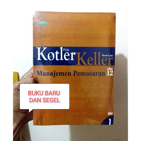 Jual Buku Manajemen Pemasaran Edisi Jilid Kotler Shopee Indonesia