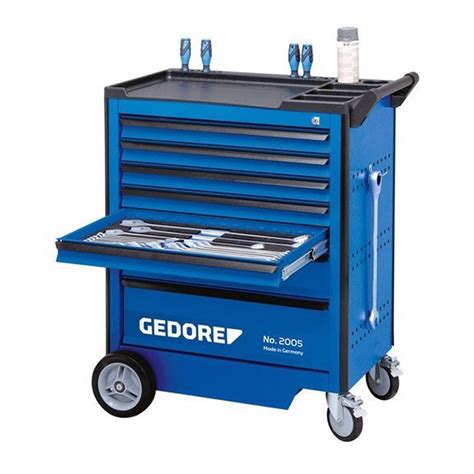 Stainless Steel Gedore 3106659 Workshop Tools Trolley For Commercial