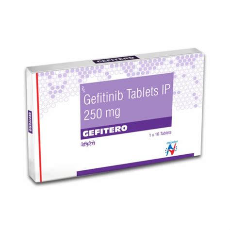 Gefitero 250mg Tablet Gefitinib 250mg Tablets Hetero Healthcare At