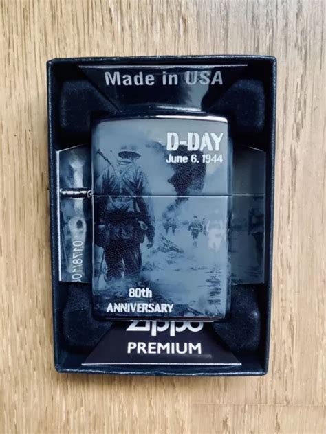 Zippo D Day Th Anniversary Normandy Limited Edition Numbered