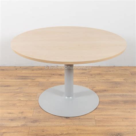 Senator Maple 1200d Round Office Table