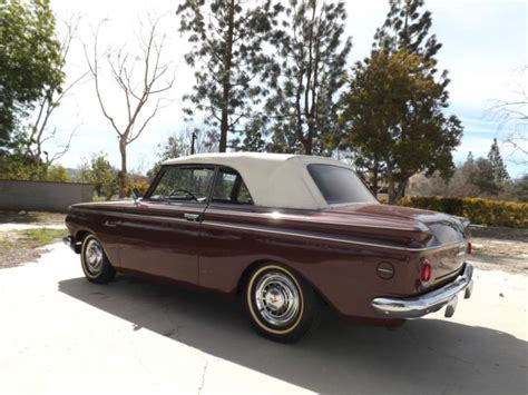 1963 RAMBLER CONVERTIBLE NO RESERVE