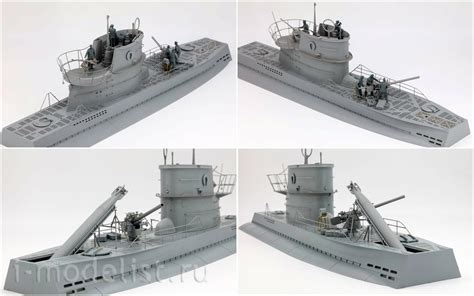 Bs Border Model German Submarine Dkm Type Vii C U Boat Pre