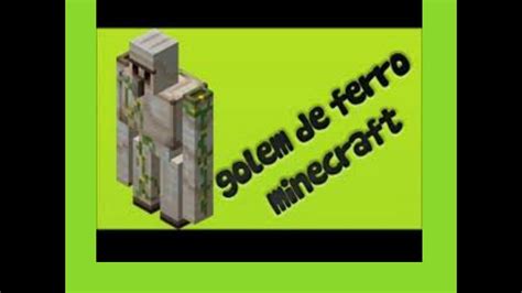 Tutorial Como Fazer Um Golem De Ferro No Minecraft Pe YouTube