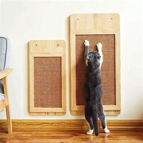 Gratteur De Chat De Mur Moderne Minimal Cat Scratcher France Etsy