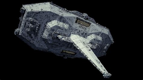 Artstation Golan Battlestation Ansel Hsiao Star Wars Spaceships