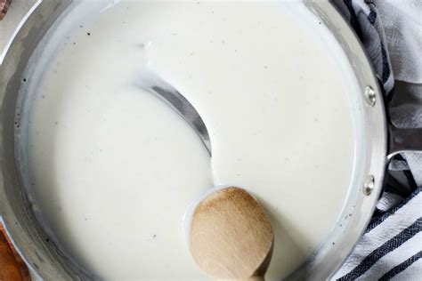 Classic Béchamel Sauce Recipe White Sauce Simply Scratch