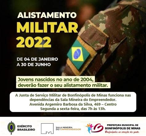 Alistamento Militar Bonfinopolis De Minas Mg