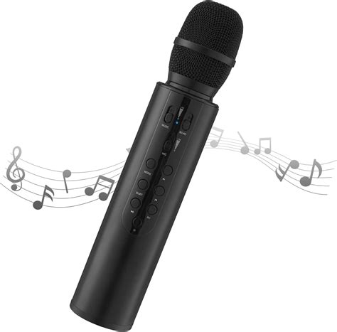 TOSING 008 Microphone sans Fil Bluetooth karaoké Plus Fort Volume 10W