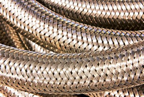 Steel Braiding Closeup Stock Images Image 35055324