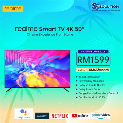 Realme Smart Tv K Inch Mediatek Quad Core Processor Operating