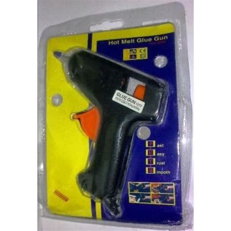 Jual Hot Melt Glue Gun Watt Lem Tembak Pistol Mini Alat Lem Stick Kerajinan Tangan Pita Kain