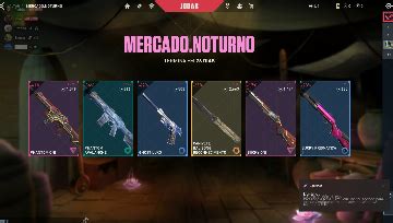 Valorant Mercado Noturno Conta Lvl Valorant Contas Ggmax