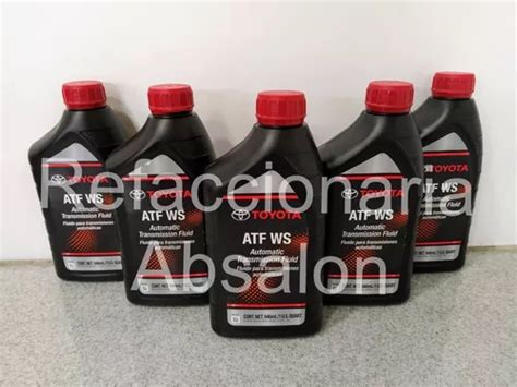 Litros Aceite Transmisi N Autom Tica Atf Ws Toyota Original Meses