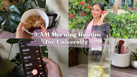 Creating A 5 Am Morning Routine For University Productive And Healthy