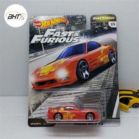 HOT WHEELS PREMIUM MAZDA RX 7 FD FAST TUNERS FAST FURIOUS HOTWHEELS Lazada Indonesia