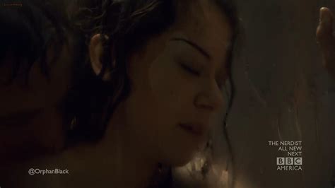 Tatiana Maslany Sex In The Shower And Sexy Panties Orphan Black 2013