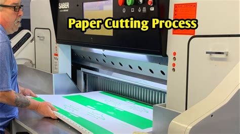 Paper Cutting Process In Fokirapool Dhaka Polar Mohr Eltromat 90 YouTube