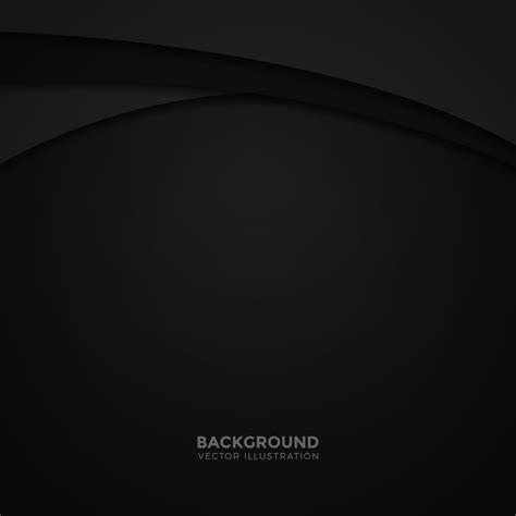 Fondo Negro Abstracto Vector Premium