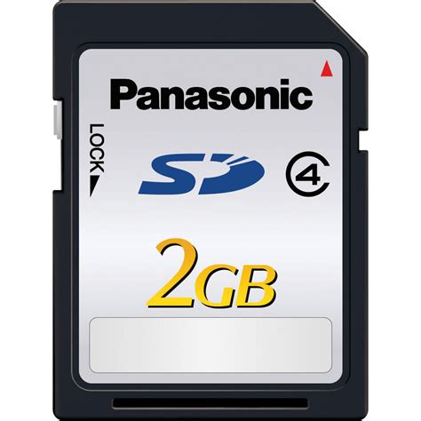 Panasonic 2GB SD Memory Card Class 4 RP-SDL02GU1K B&H Photo Video