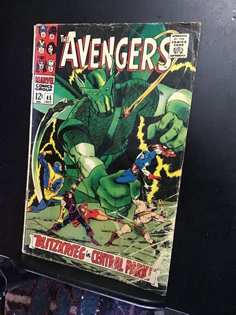 The Avengers 45 1967 First Super Adaption Affordable Grade Hercules