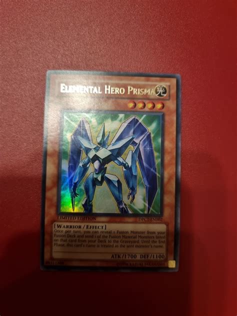 Dpcten002 Elemental Hero Prisma Ultra Rare Limited Edition Yugioh Card