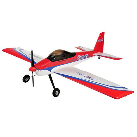 Top Rc Hobby Thunder Pro 1380 Mm Wingspan Epo Avião Esportivo De Asa