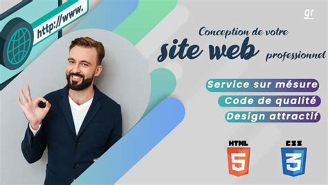 Je vais développer votre site web professionnel par Abdine009