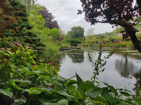 The Stunning Gardens Of Claude Monet S House In Giverny France Stock