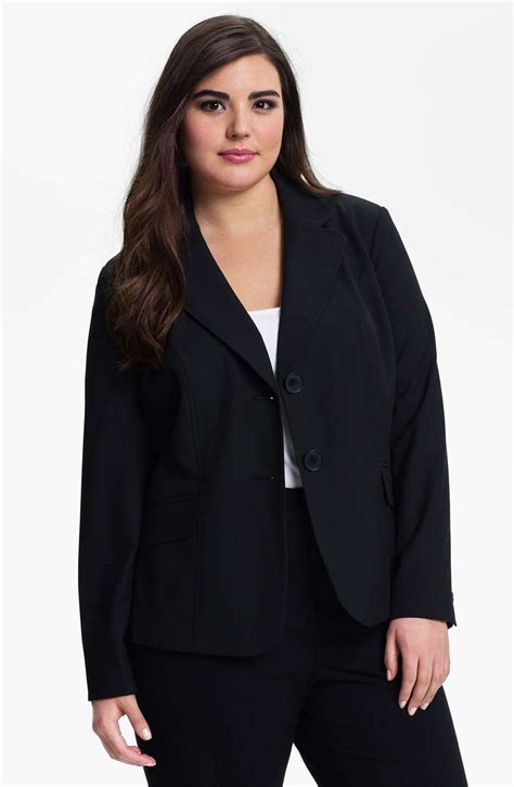 Sejour Ela Blazer Plus Size Professional Outfits Plus Size Business Attire Interview Attire