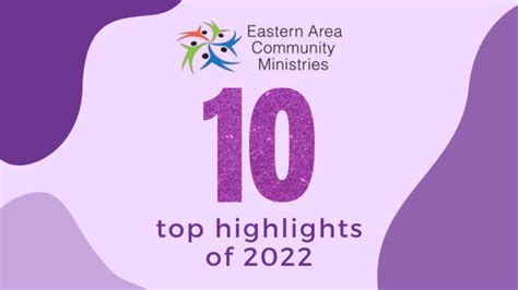 Top 10 Highlights Of 2022 Eastern Area Community Ministries