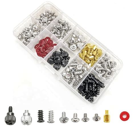 Jzk 228 Pcs Computer Screws Assortment Kit Pc Screws And Fixings Pc