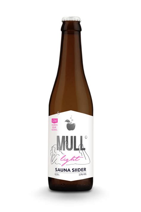 Mull° Sauna Light Cider Box Price 24 Pieces Mull° Drinks