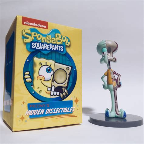 Jason Freeny Hidden Dissectibles Spongebob Squidward Hobbies And Toys