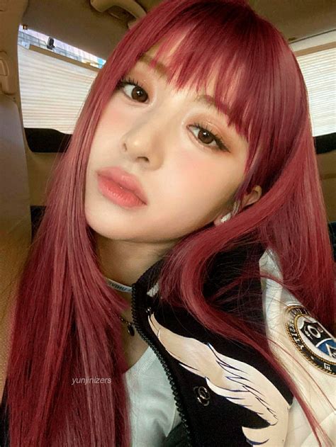 Le Sserafim Pics On Twitter In Kpop Girls Red Hair Girl