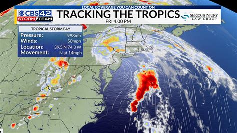 Tropical Storm Fay Brings Heavy Rain And Strong Winds To The Northeast