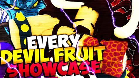 [gpo] Every Devil Fruit In Grand Piece Online Showcase Youtube