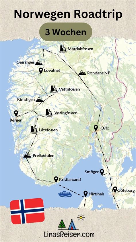 Norwegen Rundreise Unsere Route In Norwegen Rundreise