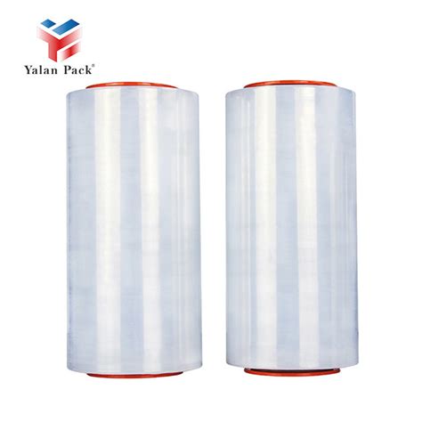 23mic Plastic Milky Shrink Stretch Wrap LLDPE PE Tube Pallet Strech