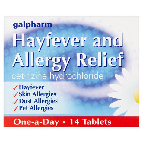 Galpharm Hayfever And Allergy Relief 14 Tablets Medicines Iceland Foods