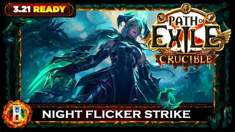 Poe Crucible League Nightblade Flicker Strike Raider Path Of