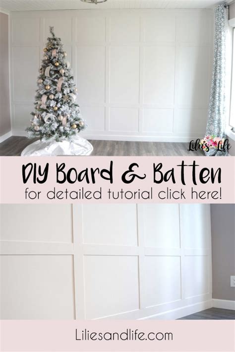 Diy Board And Batten Accent Wall Tutorial Emily Fritsch Interiors