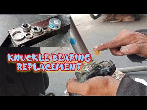 Honda Click I I Knuckle Bearing Replacement Paano