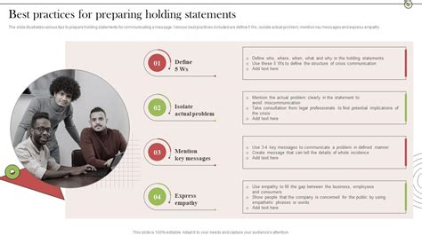 Best Practices For Preparing Holding Crisis Communication Stages For Delivering PPT Sample