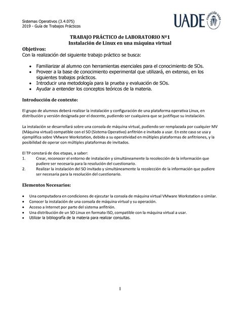 So Tp Lab Gua Unificada V Gu A De Trabajos Prcticos