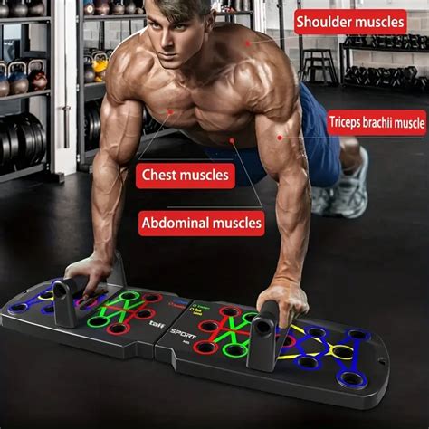 Taffsport Papan Alat Bantu Push Up Training Board Portable A