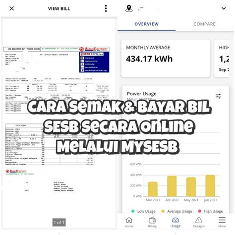 Cara Semak Bayar Bil Sesb Secara Online Melalui Mysesb