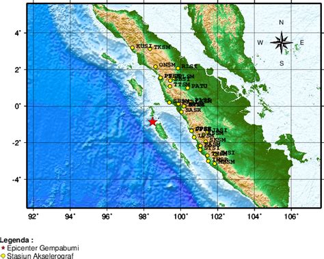 Gempa Bumi Guncang Barat Laut Kepulauan Mentawai Berpotensi Tsunami