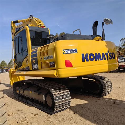 Japan 20ton Used Komatsu Pc200 8 Digger Komatsu200 Used Heavy Machine