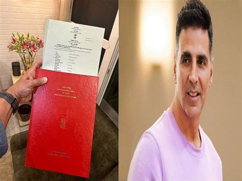 Bollywood Actor Canadian Akshay Kumar Gets Indian Citizenship Shared